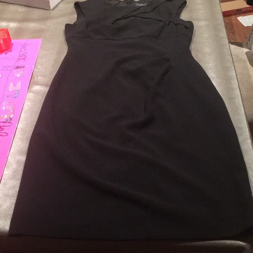 Adriana papel size 42eu, uk14 sheath dress black